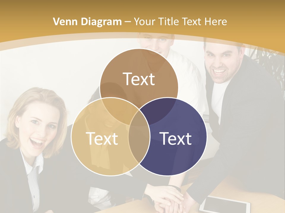 Diskussion Firma Gruppe PowerPoint Template