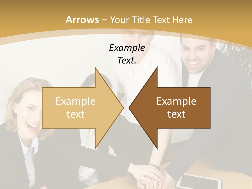 Diskussion Firma Gruppe PowerPoint Template