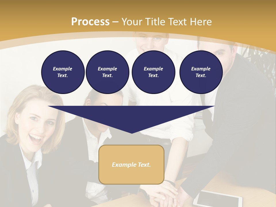 Diskussion Firma Gruppe PowerPoint Template