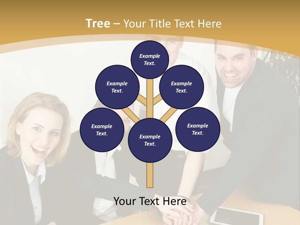 Diskussion Firma Gruppe PowerPoint Template