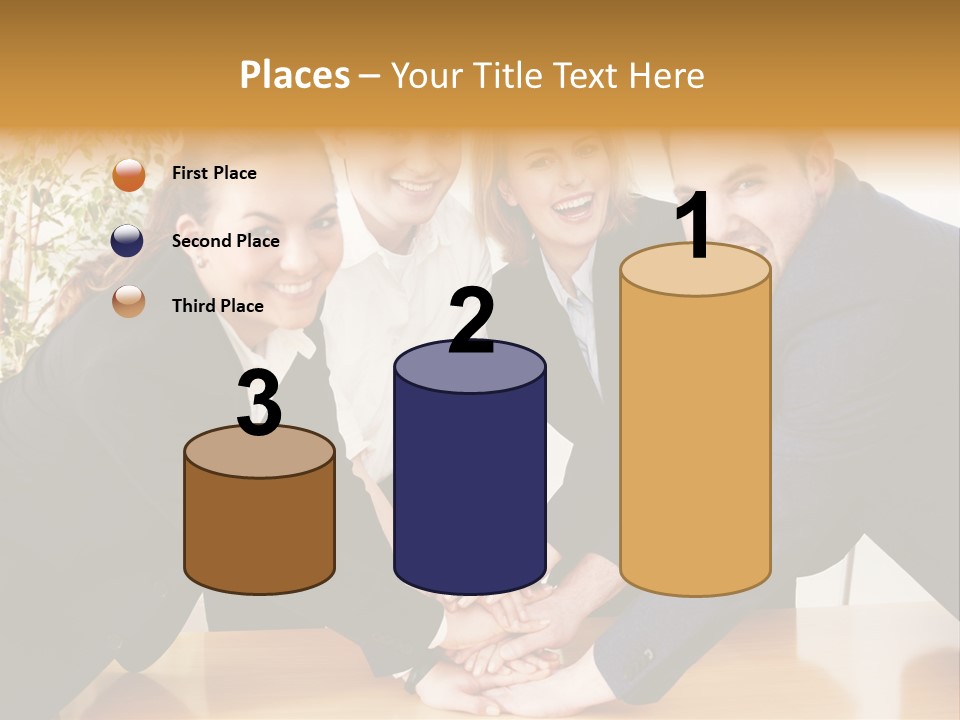 Konzept Verbund Motivation PowerPoint Template