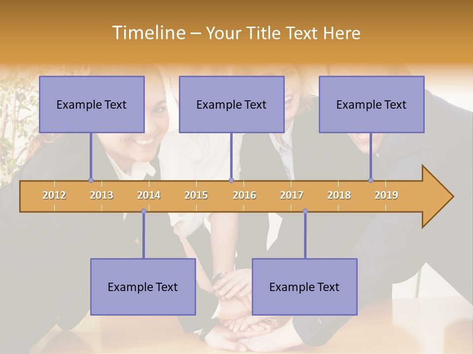 Konzept Verbund Motivation PowerPoint Template