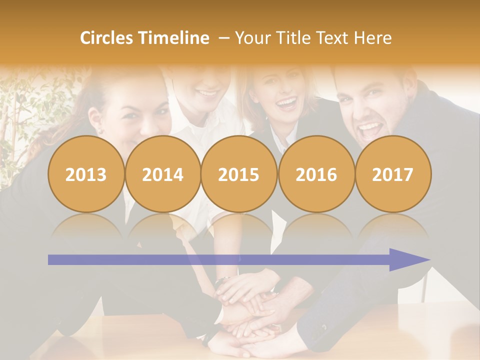 Konzept Verbund Motivation PowerPoint Template