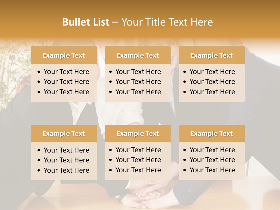 Konzept Verbund Motivation PowerPoint Template