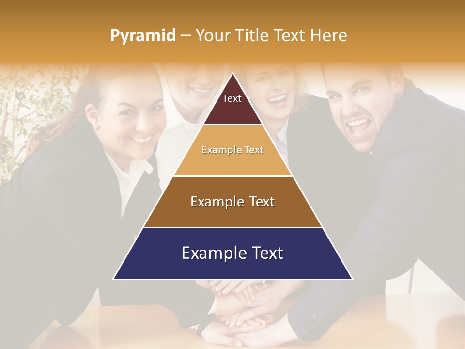 Konzept Verbund Motivation PowerPoint Template