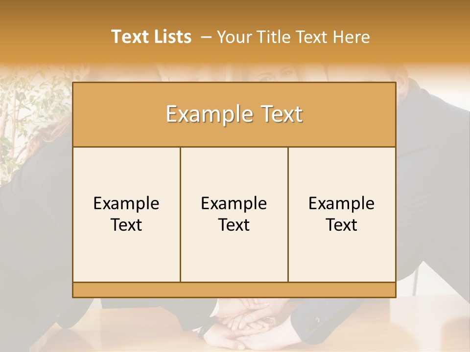 Konzept Verbund Motivation PowerPoint Template