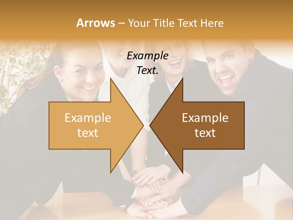 Konzept Verbund Motivation PowerPoint Template