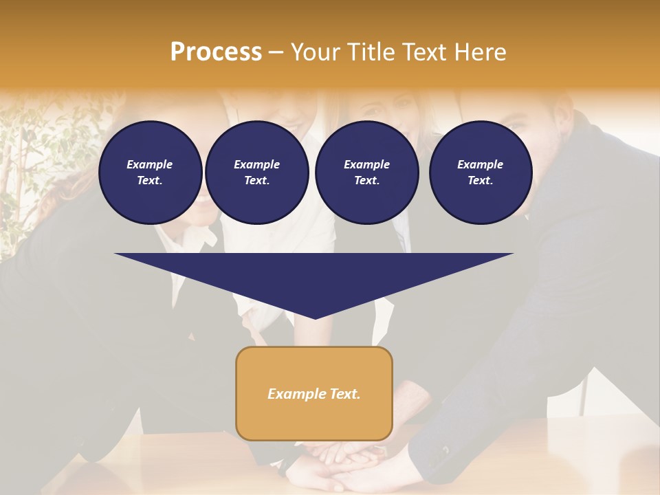 Konzept Verbund Motivation PowerPoint Template