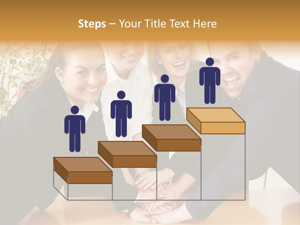 Konzept Verbund Motivation PowerPoint Template