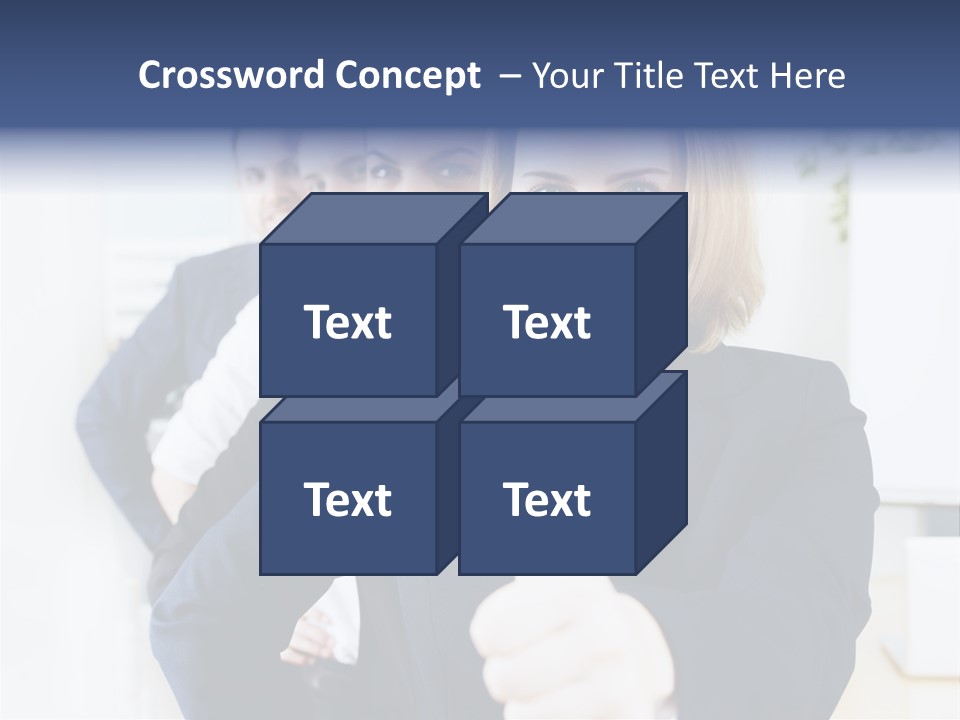 Meeting Besprechung Positiv PowerPoint Template