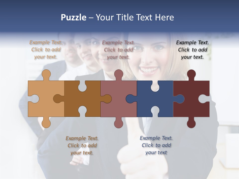 Meeting Besprechung Positiv PowerPoint Template