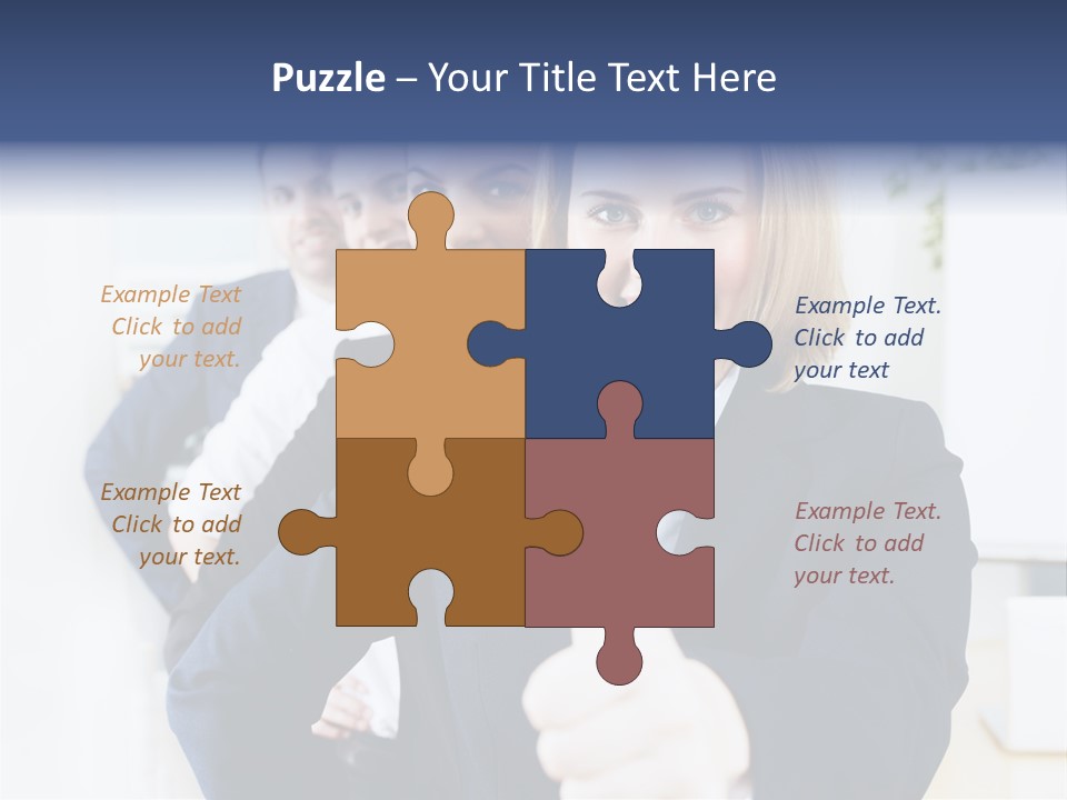 Meeting Besprechung Positiv PowerPoint Template