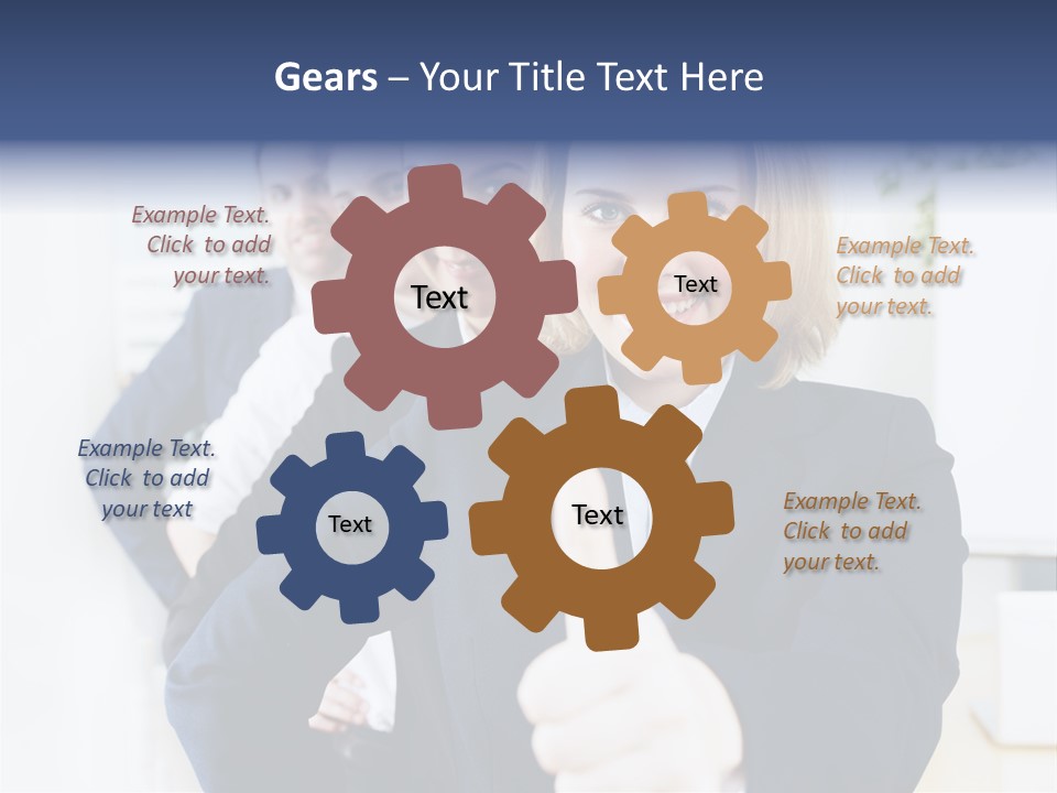 Meeting Besprechung Positiv PowerPoint Template