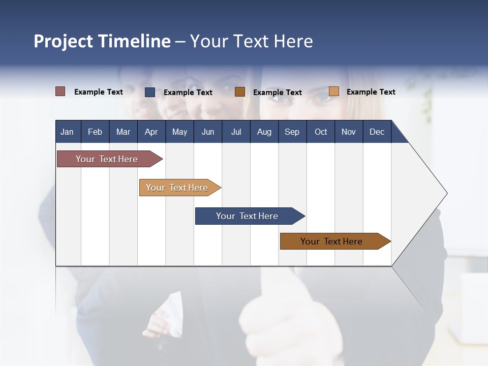 Meeting Besprechung Positiv PowerPoint Template