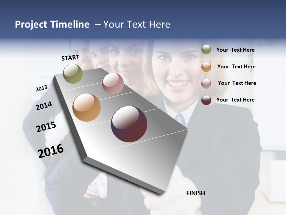 Meeting Besprechung Positiv PowerPoint Template