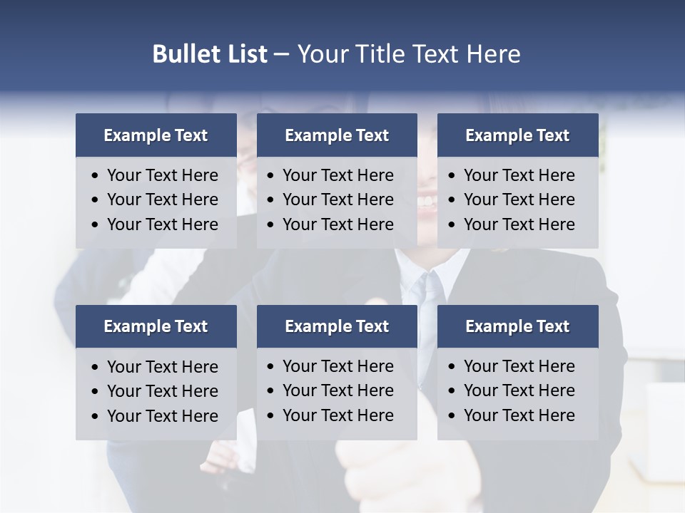 Meeting Besprechung Positiv PowerPoint Template
