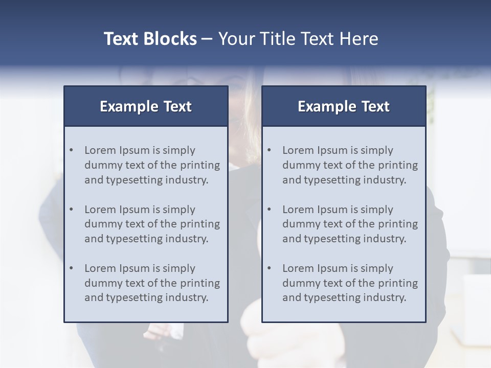 Meeting Besprechung Positiv PowerPoint Template