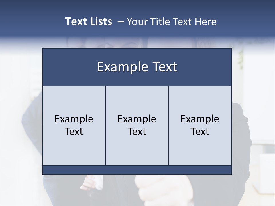 Meeting Besprechung Positiv PowerPoint Template