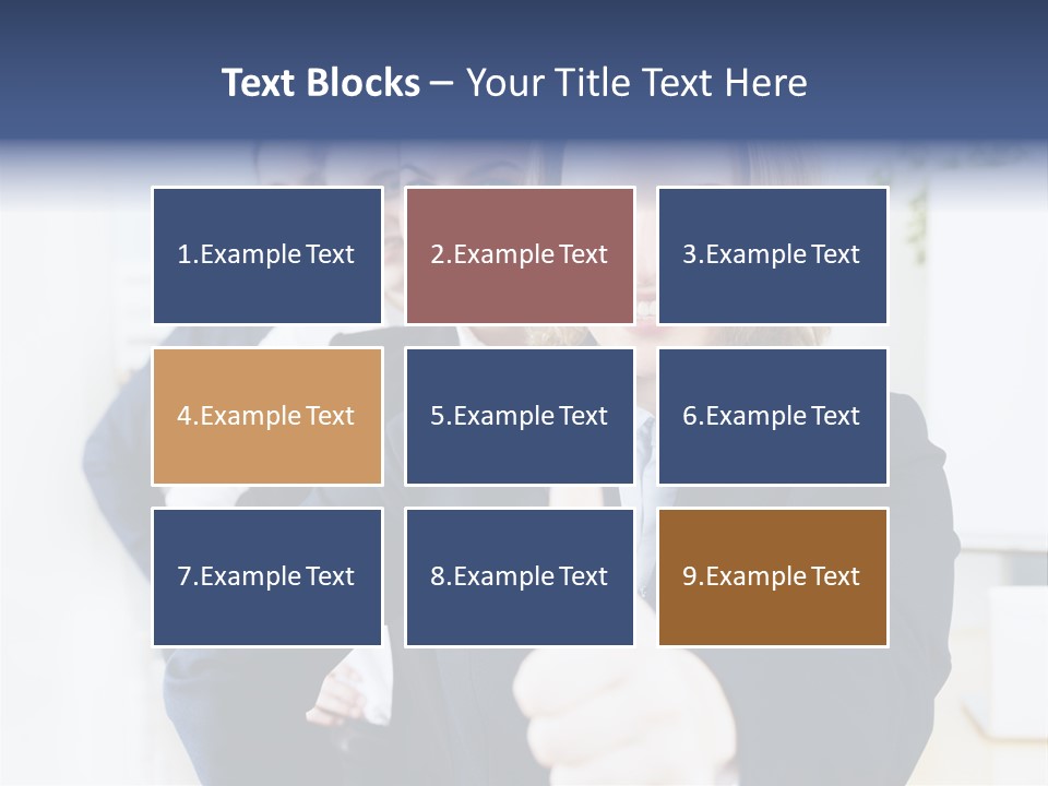 Meeting Besprechung Positiv PowerPoint Template