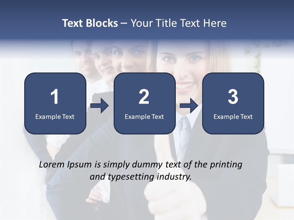 Meeting Besprechung Positiv PowerPoint Template