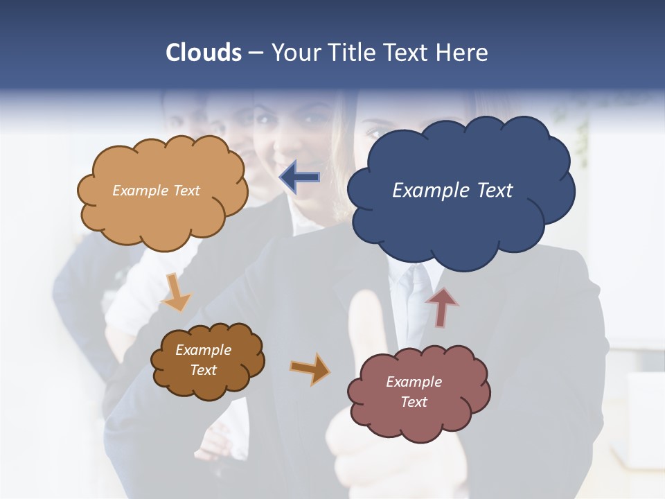 Meeting Besprechung Positiv PowerPoint Template