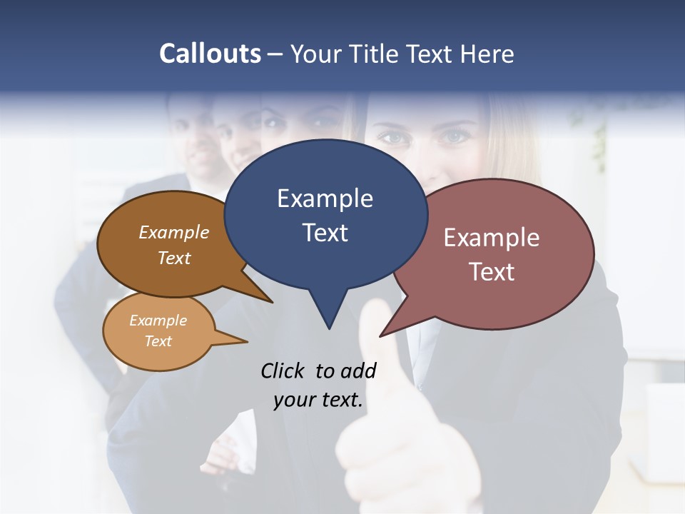 Meeting Besprechung Positiv PowerPoint Template