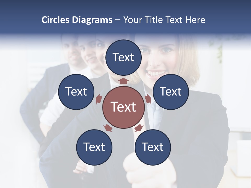 Meeting Besprechung Positiv PowerPoint Template