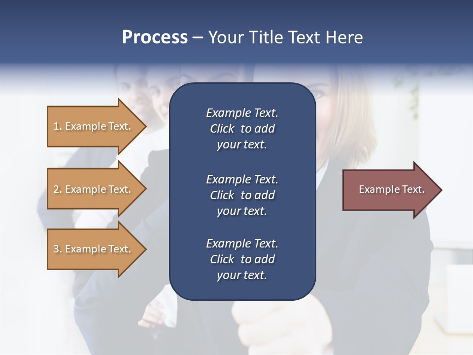 Meeting Besprechung Positiv PowerPoint Template