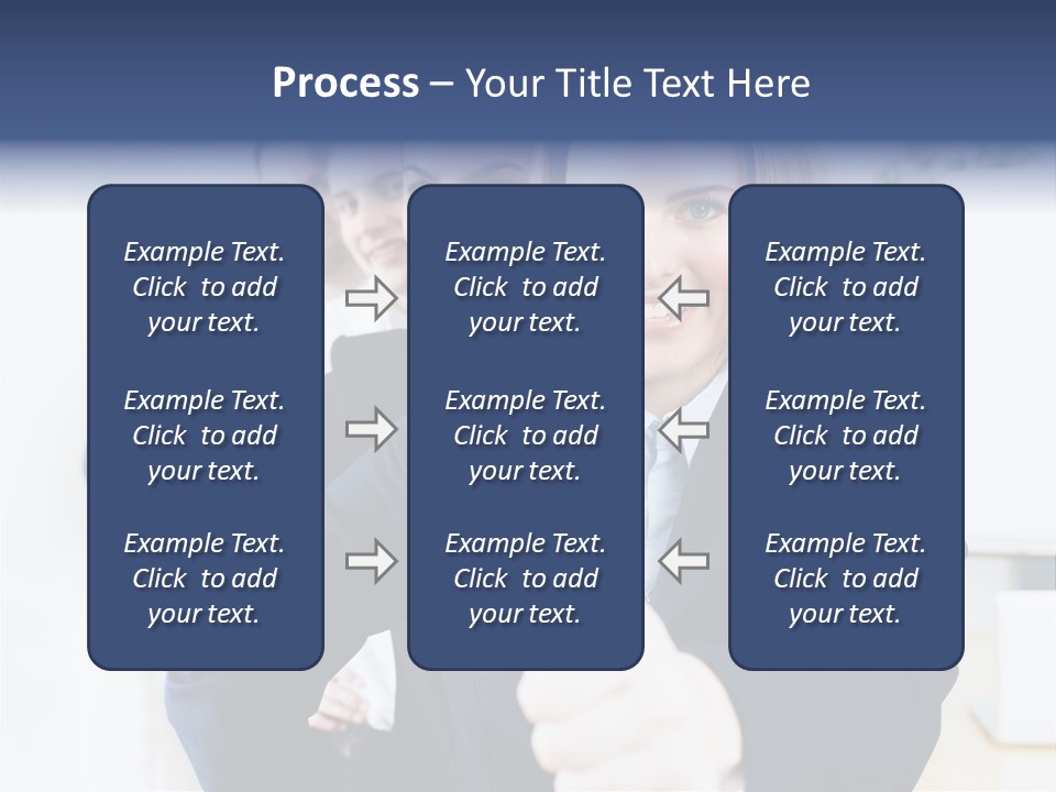 Meeting Besprechung Positiv PowerPoint Template