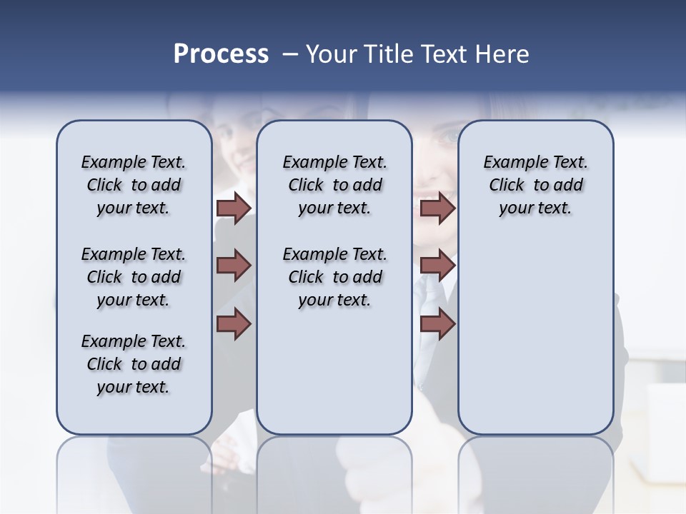 Meeting Besprechung Positiv PowerPoint Template