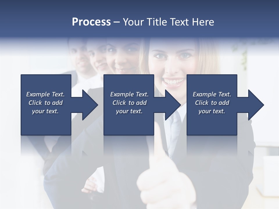 Meeting Besprechung Positiv PowerPoint Template