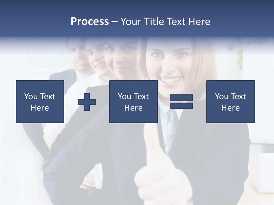 Meeting Besprechung Positiv PowerPoint Template