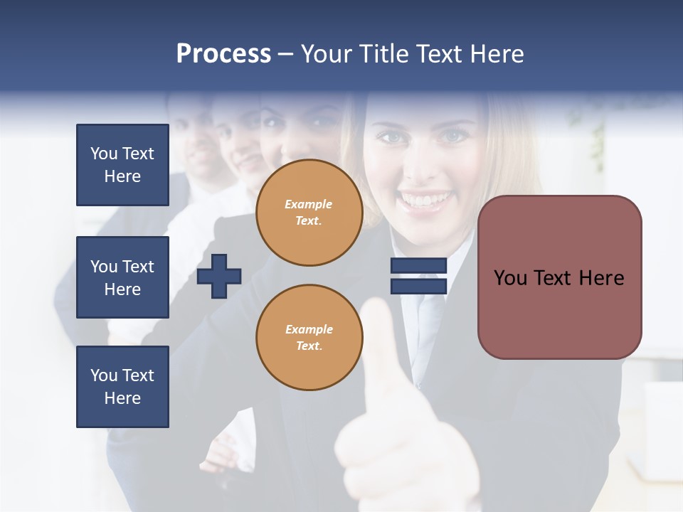 Meeting Besprechung Positiv PowerPoint Template