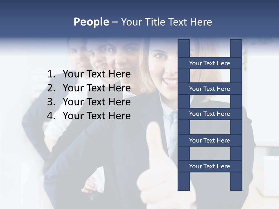 Meeting Besprechung Positiv PowerPoint Template