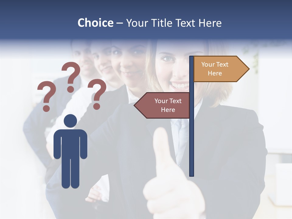 Meeting Besprechung Positiv PowerPoint Template