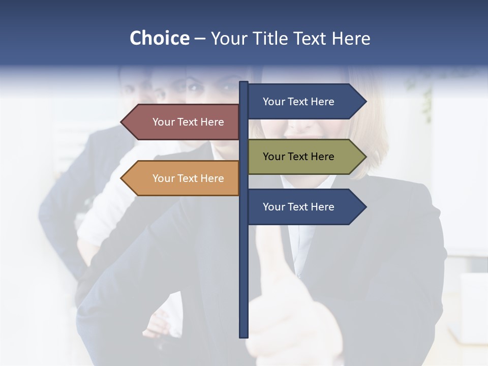 Meeting Besprechung Positiv PowerPoint Template