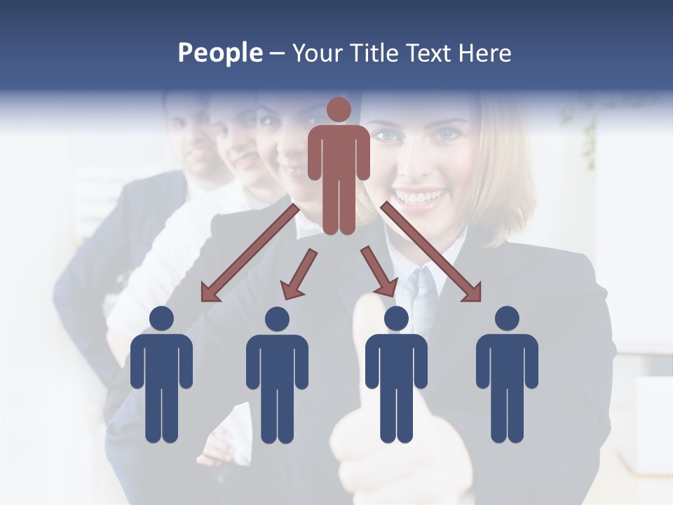 Meeting Besprechung Positiv PowerPoint Template