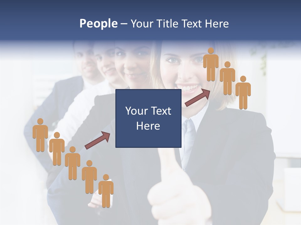 Meeting Besprechung Positiv PowerPoint Template