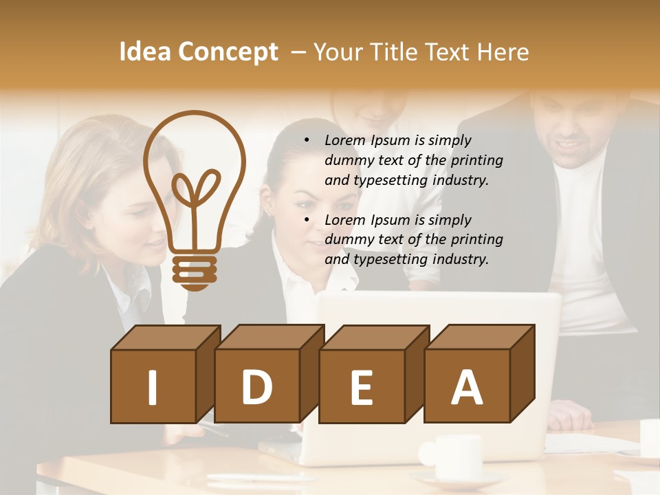 Selbstsicher Erkl Leistung PowerPoint Template