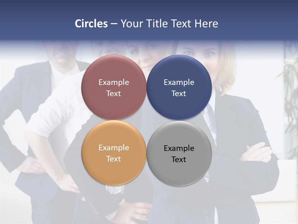 Konferenz Karriere Zusammenhalt PowerPoint Template