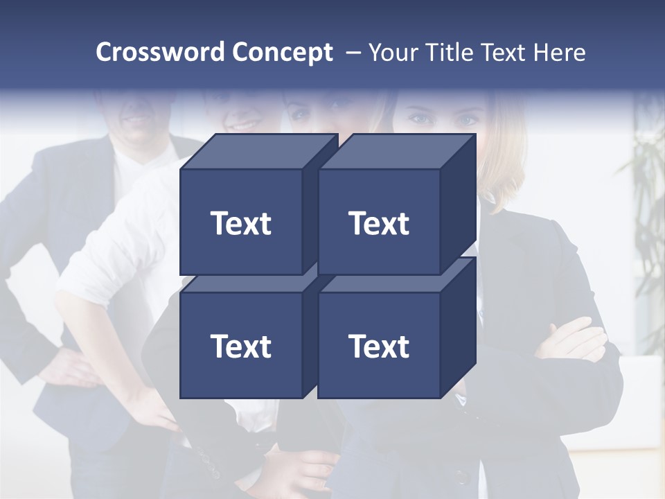 Konferenz Karriere Zusammenhalt PowerPoint Template