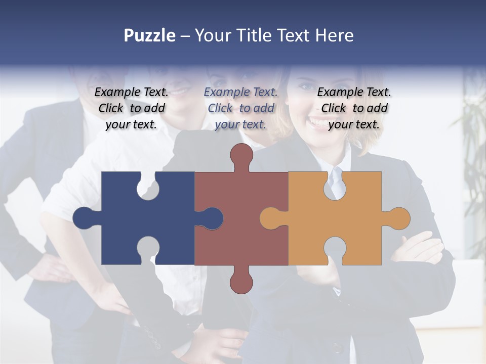 Konferenz Karriere Zusammenhalt PowerPoint Template