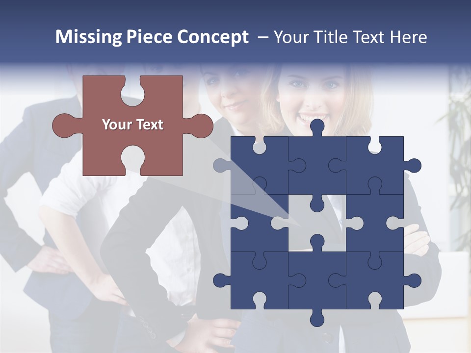 Konferenz Karriere Zusammenhalt PowerPoint Template