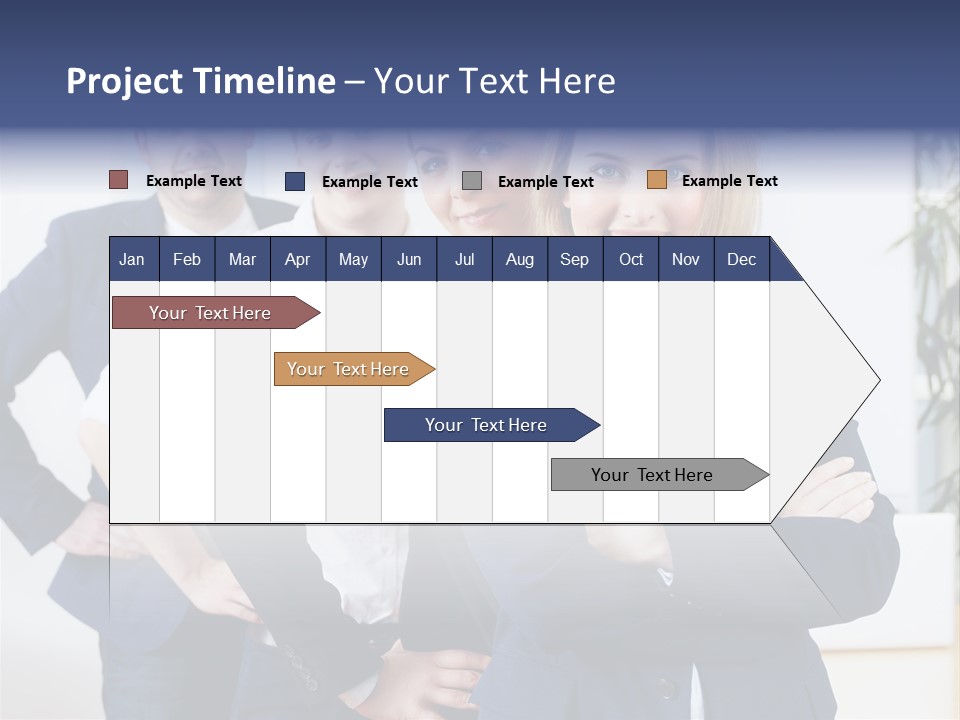 Konferenz Karriere Zusammenhalt PowerPoint Template