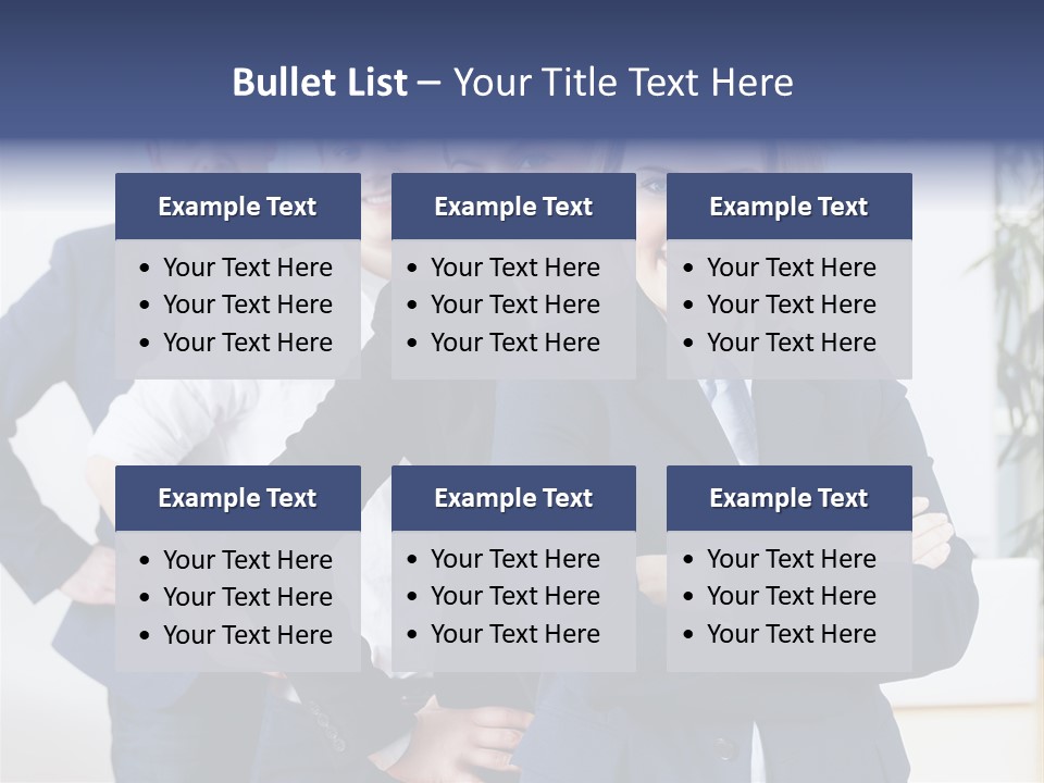 Konferenz Karriere Zusammenhalt PowerPoint Template