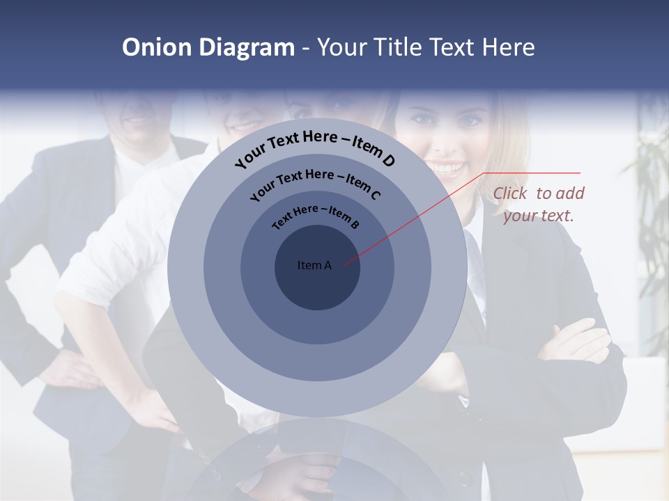 Konferenz Karriere Zusammenhalt PowerPoint Template