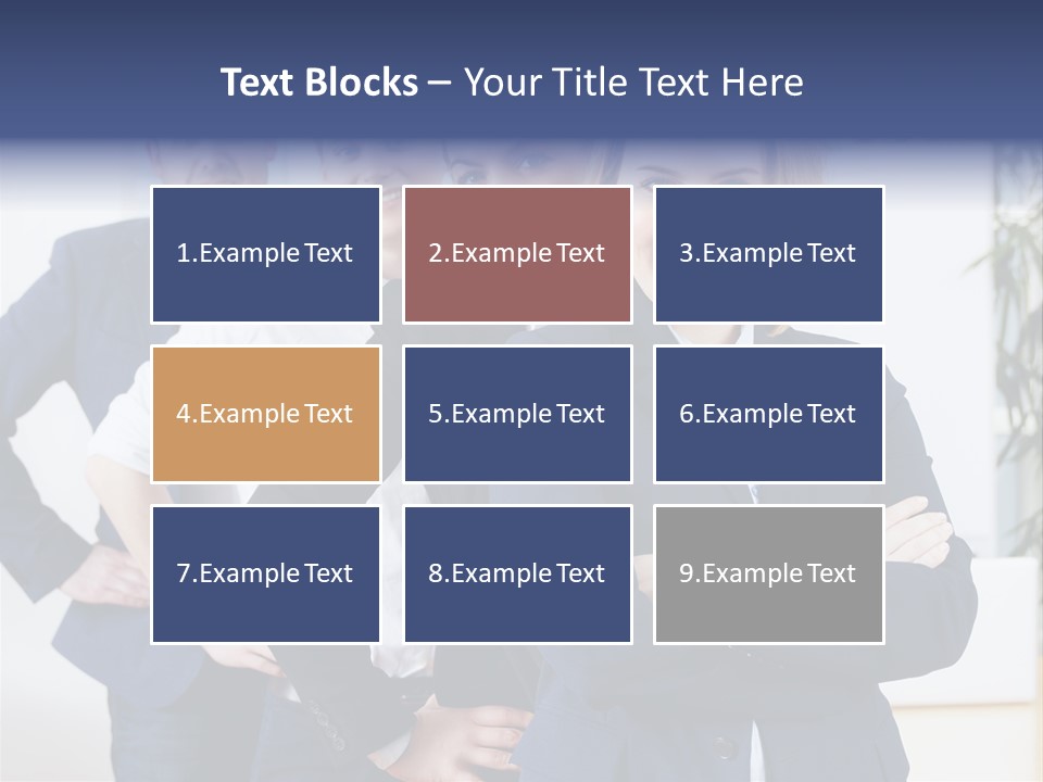 Konferenz Karriere Zusammenhalt PowerPoint Template