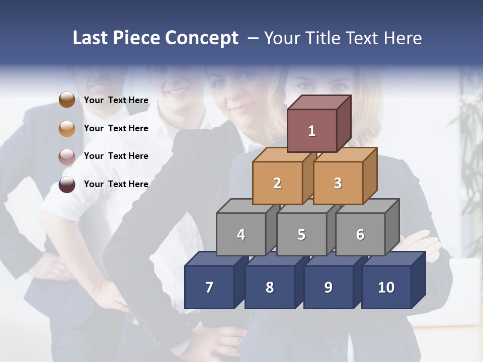 Konferenz Karriere Zusammenhalt PowerPoint Template
