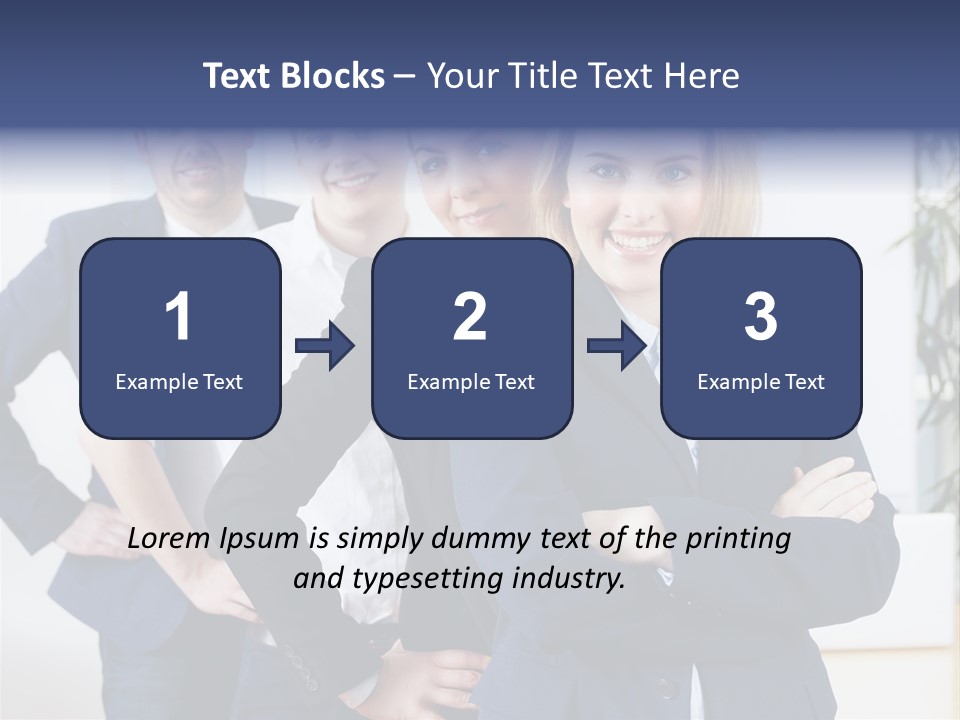 Konferenz Karriere Zusammenhalt PowerPoint Template
