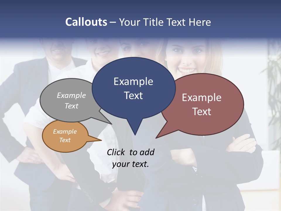 Konferenz Karriere Zusammenhalt PowerPoint Template